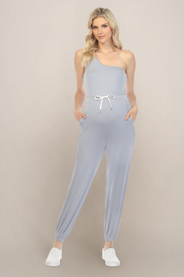 Indigo Jumpsuit Maternity Dress