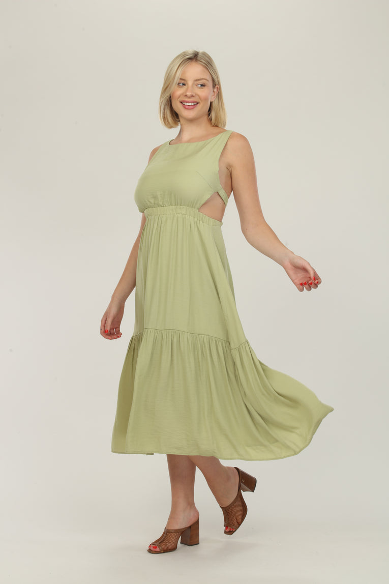 Plain Sage Maternity Dress Full